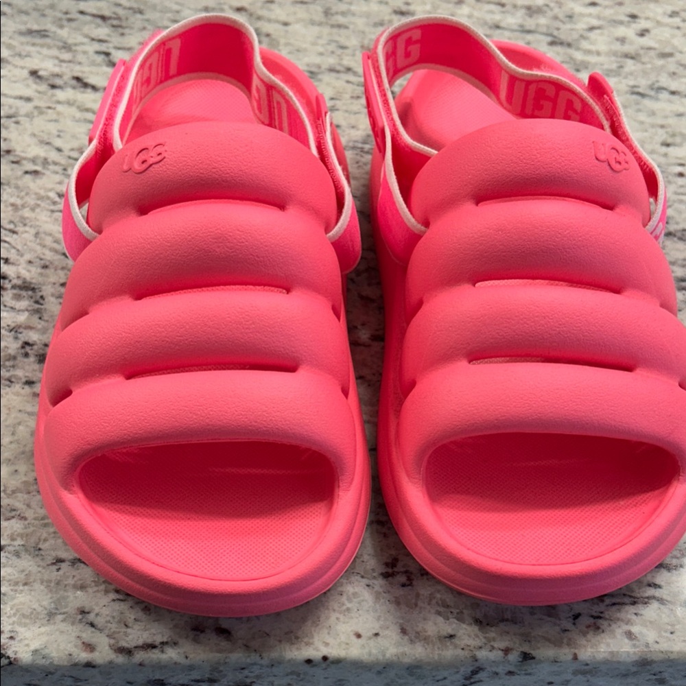 UGG Vibrant Pink Sandals